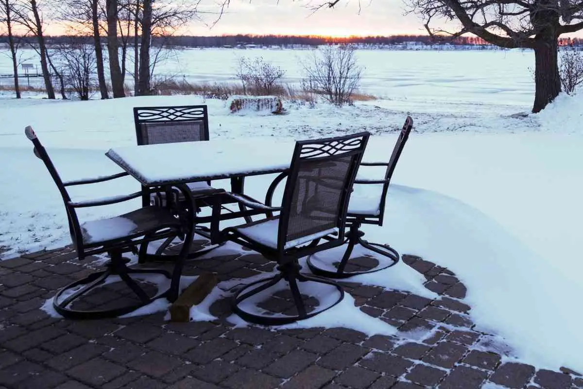 Can You Leave Patio Furniture Outside in Winter?